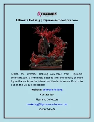 Ultimate Hellsing  Figurama-collectors