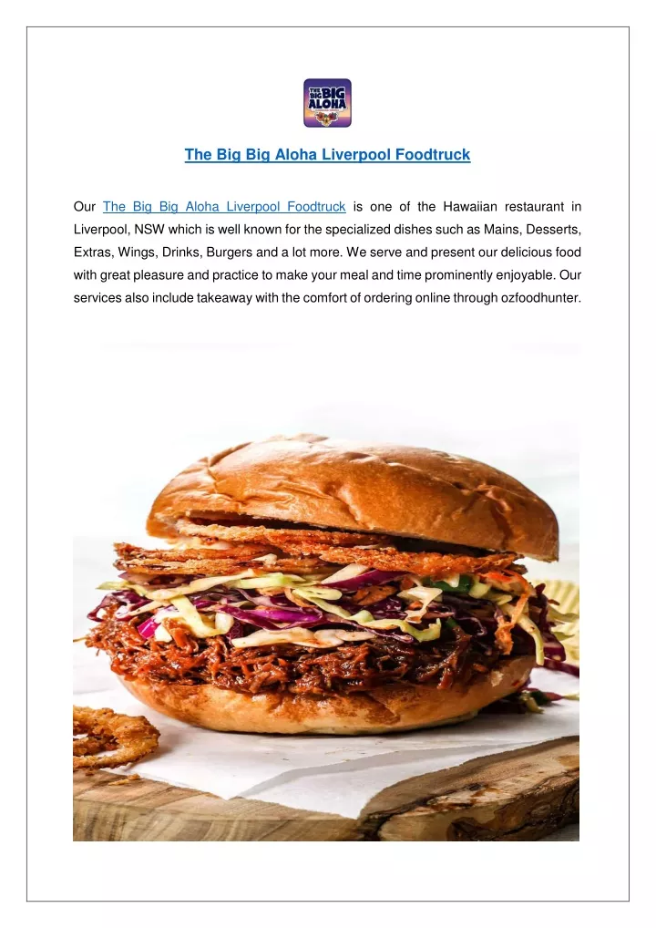 the big big aloha liverpool foodtruck