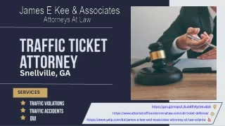 Traffic Ticket Attorney Located in Snellville, GA