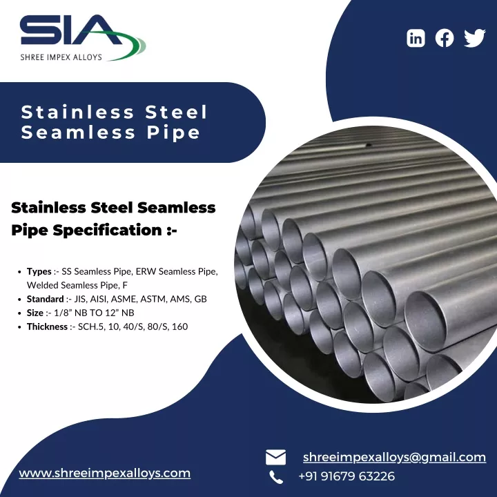 stainless steel seamless pipe