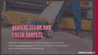 Achieve Clean and Fresh Carpets