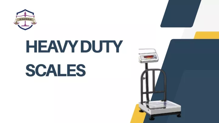 heavy duty scales