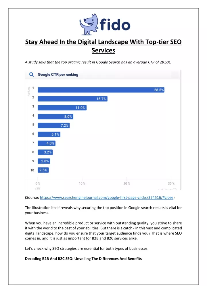 stay ahead in the digital landscape with top tier