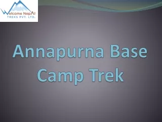 Annapurna Base Camp Trek