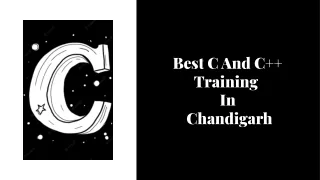 Best C And C   Training In Chandigarh