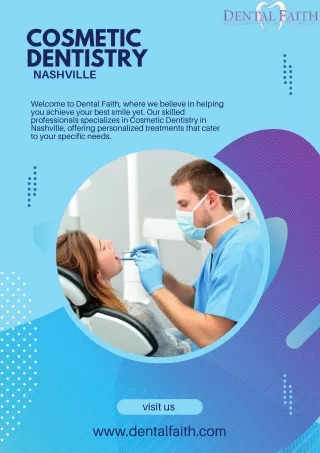 Top Cosmetic Dentistry in Nashville | Dental Faith