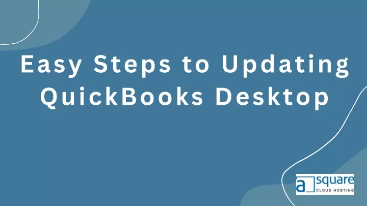 easy steps to updating quickbooks desktop