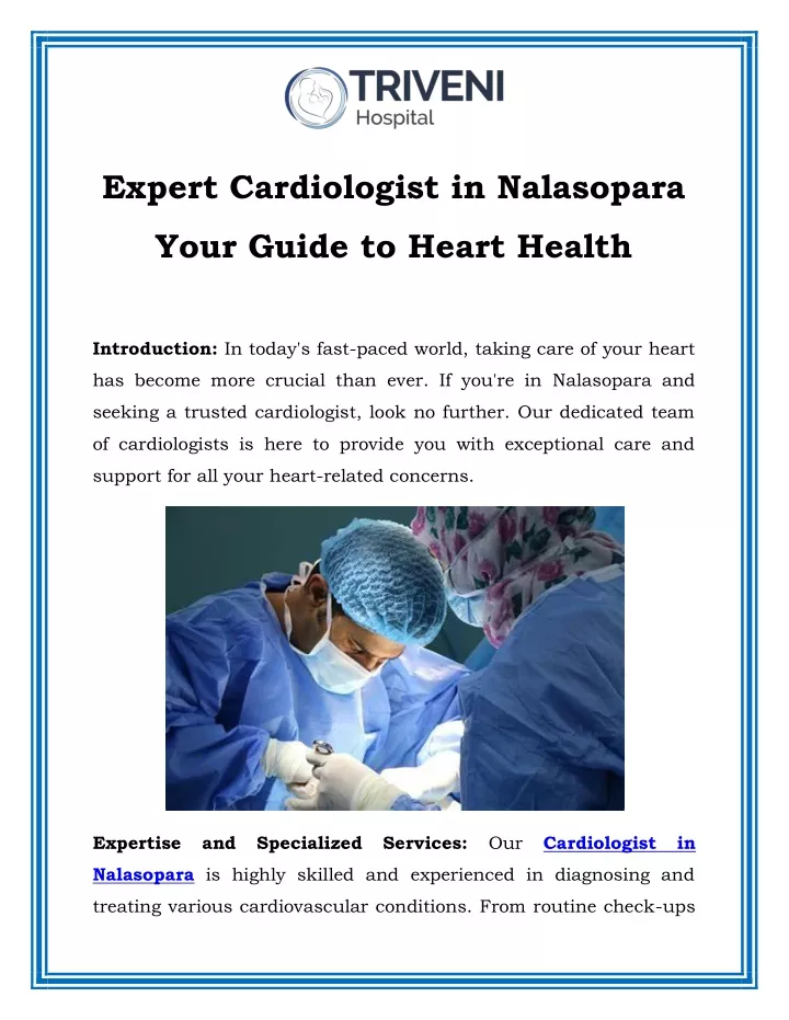 expert cardiologist in nalasopara