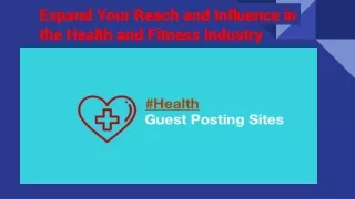 Health Guest Posting.ppt