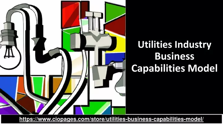 utilities industry business capabilities model