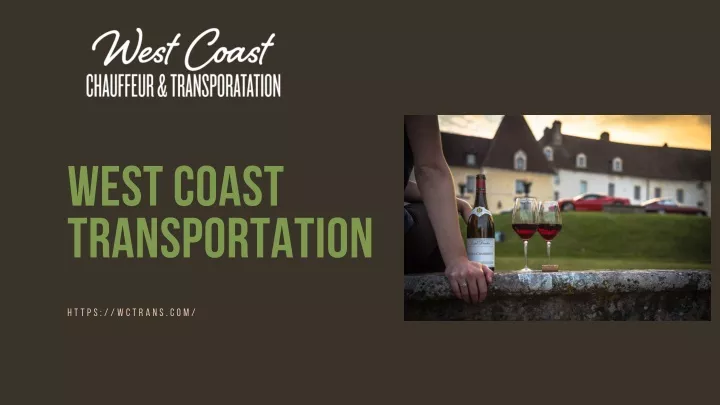 west coast transportation