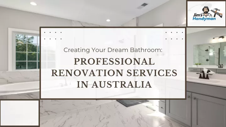 creating your dream bathroom