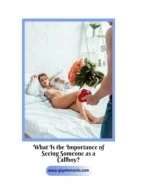 What Is the Importance of Seeing Someone as a Callboy - slide 1
