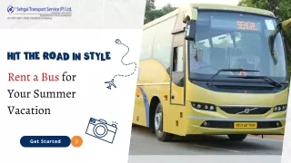 HIT THE ROAD IN STYLE: Rent a Bus for Your Summer Vacation