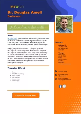 dr douglas amell saskatoon