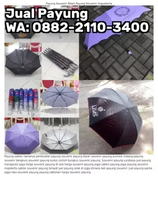 088ᒿ~ᒿ110~౩Կ00 (WA) Souvenir Payung Makassar Souvenir Payung Sukoharjo