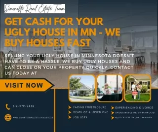 get cash for your ugly house in mn we buy houses