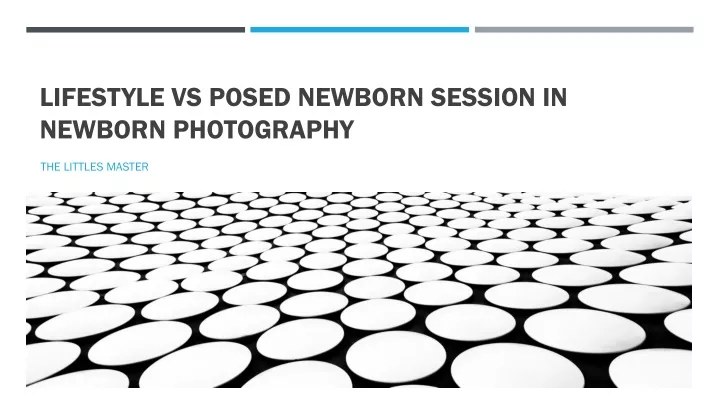 lifestyle vs posed newborn session in newborn photography