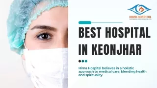 Best Hospital in Keonjhar