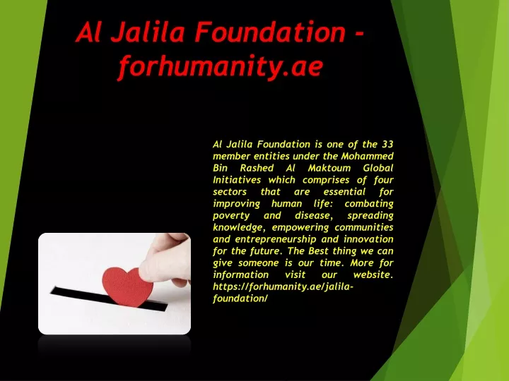 al jalila foundation forhumanity ae