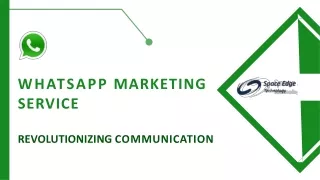 whatsapp marketing service
