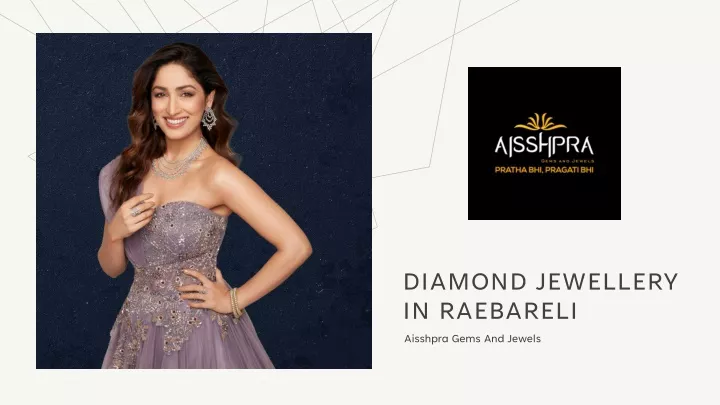 diamond jewellery in raebareli