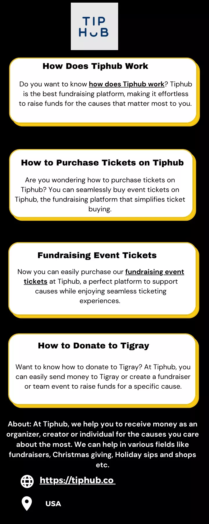 how does tiphub work