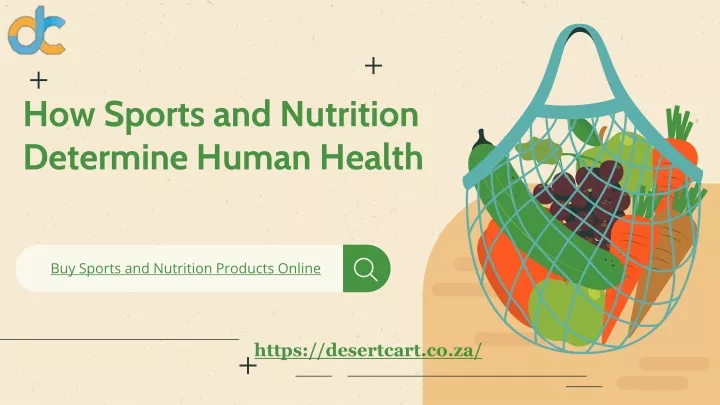 how sports and nutrition determine human health