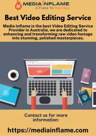 Media Inflame is the best Video Editing Service Provider in Australia