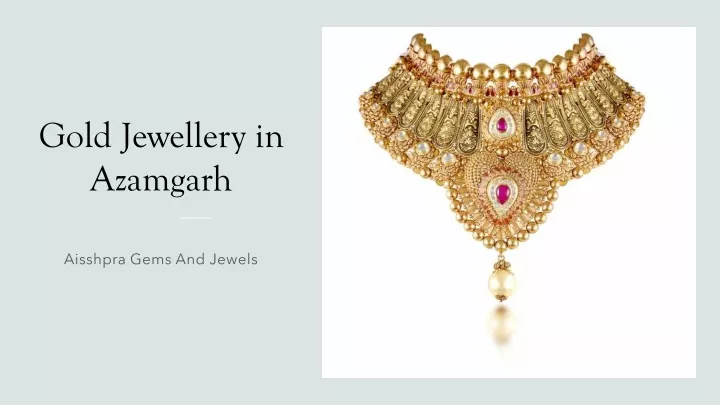 gold jewellery in azamgarh