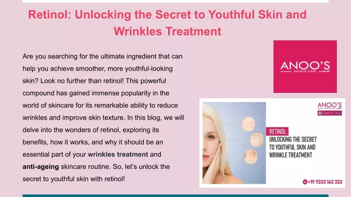 retinol unlocking the secret to youthful skin