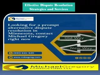 effective dispute resolution strategies