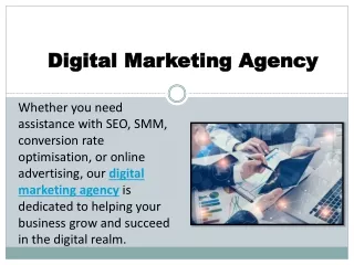 Digital Marketing Agency