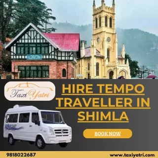 hire tempo traveller in shimla