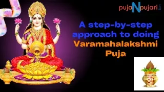 A step-by-step approach to doing Varamahalakshmi Puja