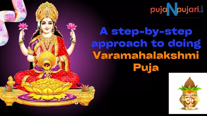 a step by step approach to doing varamahalakshmi