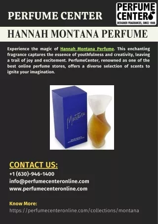 Hannah Montana Perfume