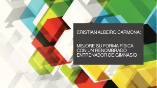 Transforma tu Cuerpo: Descubre el Entrenamiento de Cristian Albeiro Carmona, el
