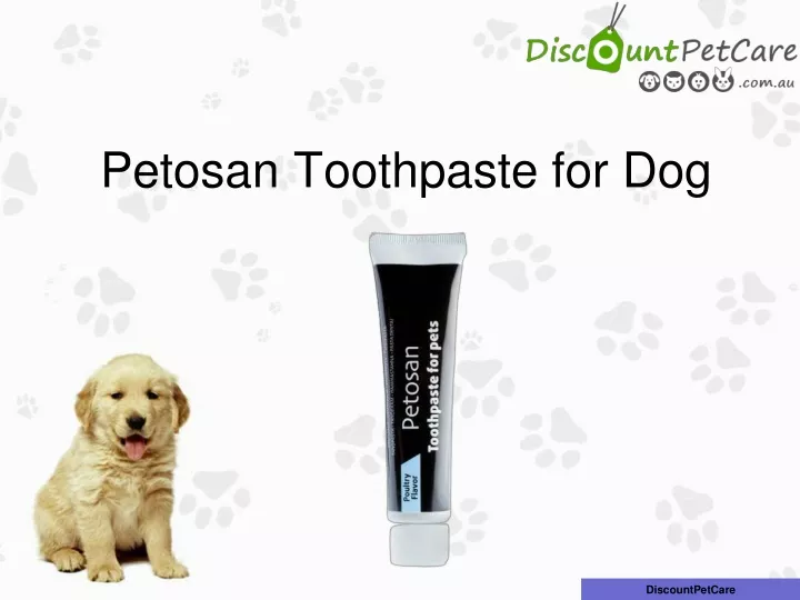 petosan toothpaste for dog
