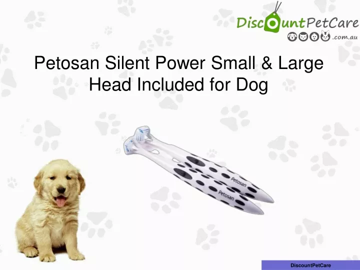 petosan silent power small large head included