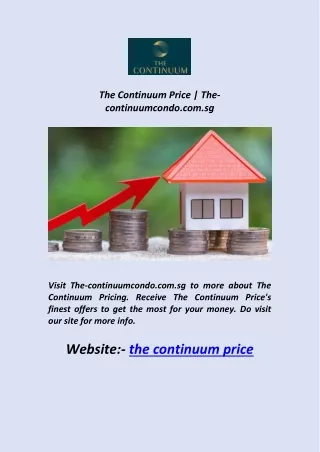 the continuum price