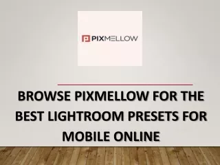 Get The Best Lightroom Presets Mobile