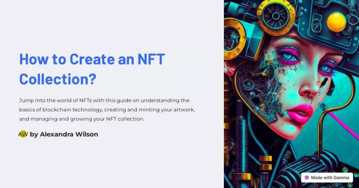 how to create an nft collection