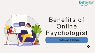 Benefits of Online Psychologist