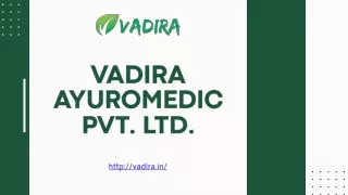 Organic Ayurvedic Products | Vadira.in