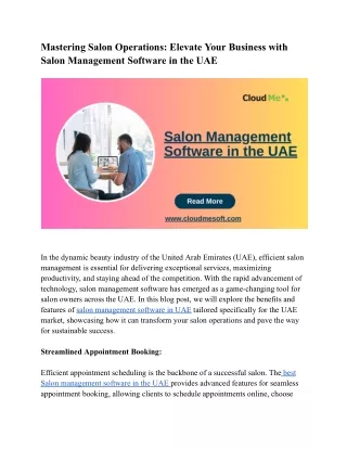 mastering salon operations elevate your business