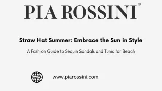 Straw Hat Summer Embrace the Sun in Style