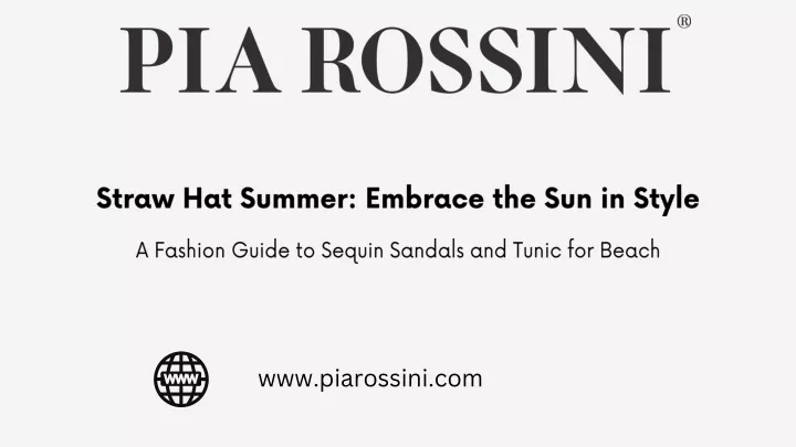 straw hat summer embrace the sun in style