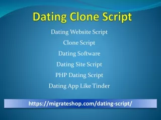 Dating Clone Script - Migrateshop