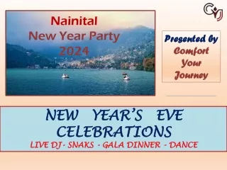 Celebrate with Nainital New Year Packages 2024